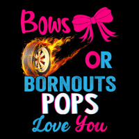 Bows Or Burnouts Pops Loves You Gender Reveal Party Idea T Shirt Toddler Sweatshirt | Artistshot