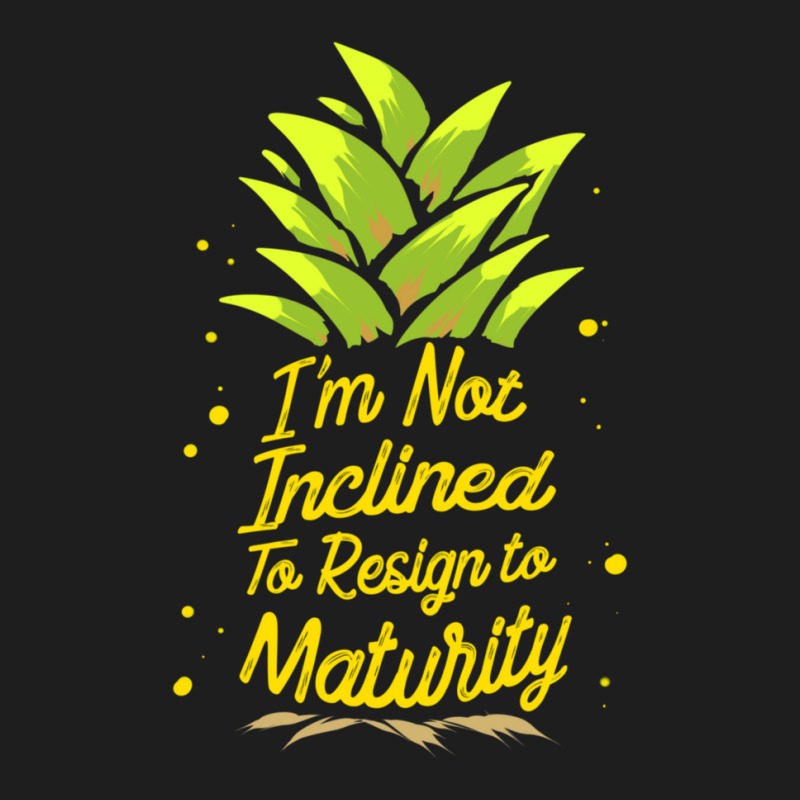 I'm Not Inclined To Resign To Maturity Classic T-shirt by SusanneRestemayer | Artistshot