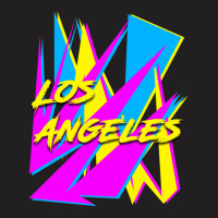 Los Angeles Retrowave Sharp Angles Cmyk Neon 80s Edition 1 T-shirt | Artistshot