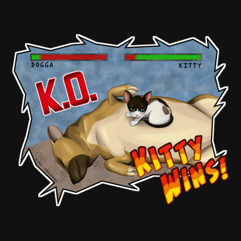 Kitty Wins!! Graphic T-shirt | Artistshot