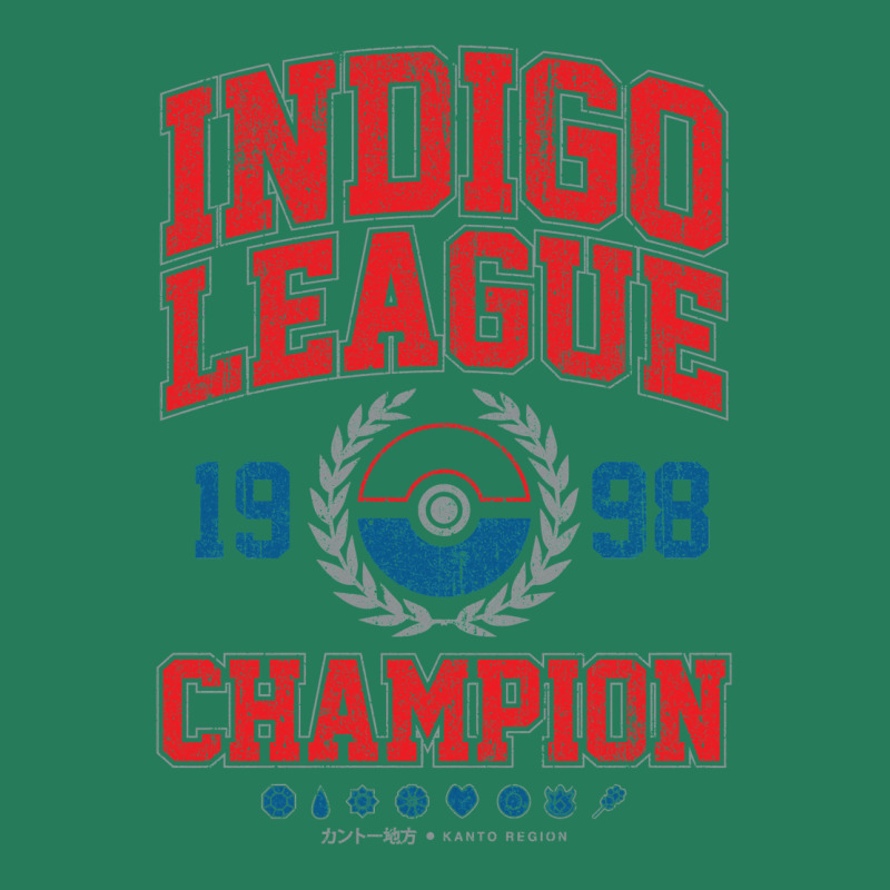 Indigo League Champion (variant) T-shirt | Artistshot