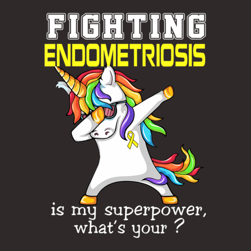 Unicorn Fighting Endometriosis Awareness Racerback Tank by KevinAllenPhillips | Artistshot