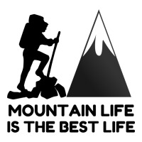 Mountain Life Best Life Sticker | Artistshot