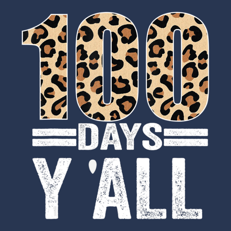 Limited Edition 100 Days Y'all Leopard Teacher Student 100th Day Of Sc Ladies Denim Jacket by Karyn Love | Artistshot