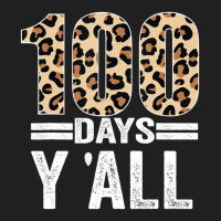 Limited Edition 100 Days Y'all Leopard Teacher Student 100th Day Of Sc Ladies Polo Shirt | Artistshot