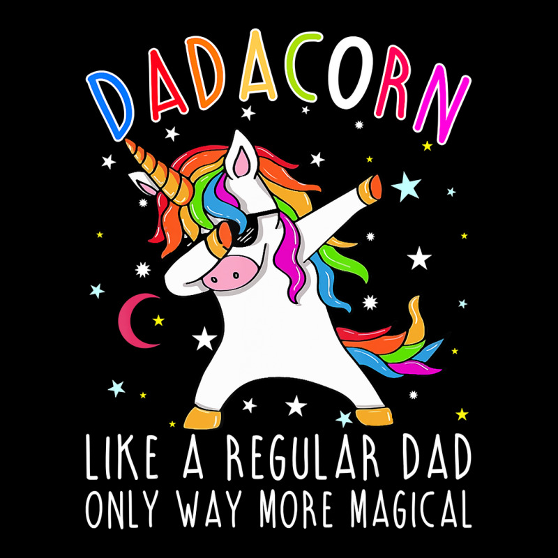 Dadacorn Like Regular Dad Only Way More Magical T Shirt Men's Long Sleeve Pajama Set by kogmor58594 | Artistshot