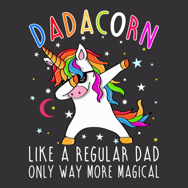 Dadacorn Like Regular Dad Only Way More Magical T Shirt Vintage Hoodie And Short Set by kogmor58594 | Artistshot