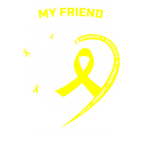 Women Men Yellow Endo Warrior Friend Endometriosis Awareness Sticker | Artistshot