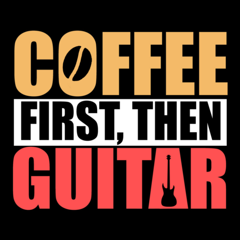 Coffee First Then Guitar Novelty Guitar 1 Women's V-Neck T-Shirt by TamaraLeighConners | Artistshot