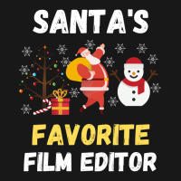 Santas Favorite Film Editor Classic Funny Tumblr Flannel Shirt | Artistshot