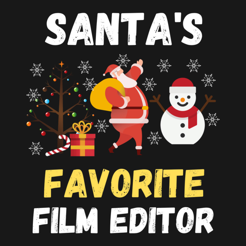 Santas Favorite Film Editor Classic Funny Tumblr Flannel Shirt | Artistshot