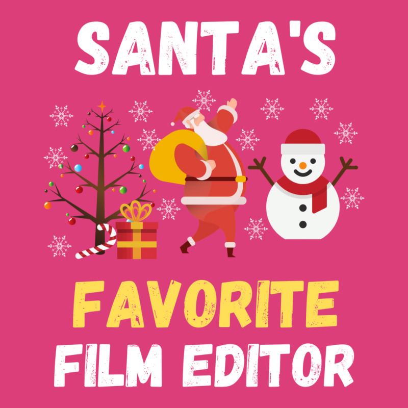 Santas Favorite Film Editor Classic Funny Tumblr Unisex Hoodie | Artistshot