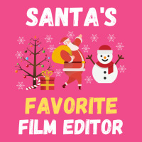 Santas Favorite Film Editor Classic Funny Tumblr Crewneck Sweatshirt | Artistshot