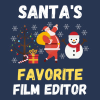 Santas Favorite Film Editor Classic Funny Tumblr Men Denim Jacket | Artistshot