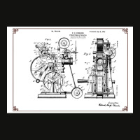 Antique Amp Vintage Patent Art 1902 Film Projector Classic Cute Cool Scorecard Crop Tee | Artistshot