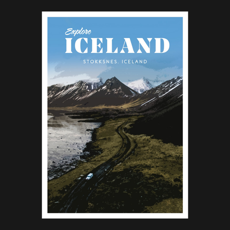 Visit Stokksnes Iceland  Vintage Humor Flannel Shirt | Artistshot