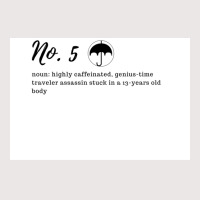 Number Five Hargreeves Definition And Umbrella Poster Green Pocket T-shirt | Artistshot