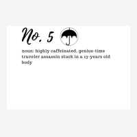 Number Five Hargreeves Definition And Umbrella Poster Green Classic T-shirt | Artistshot