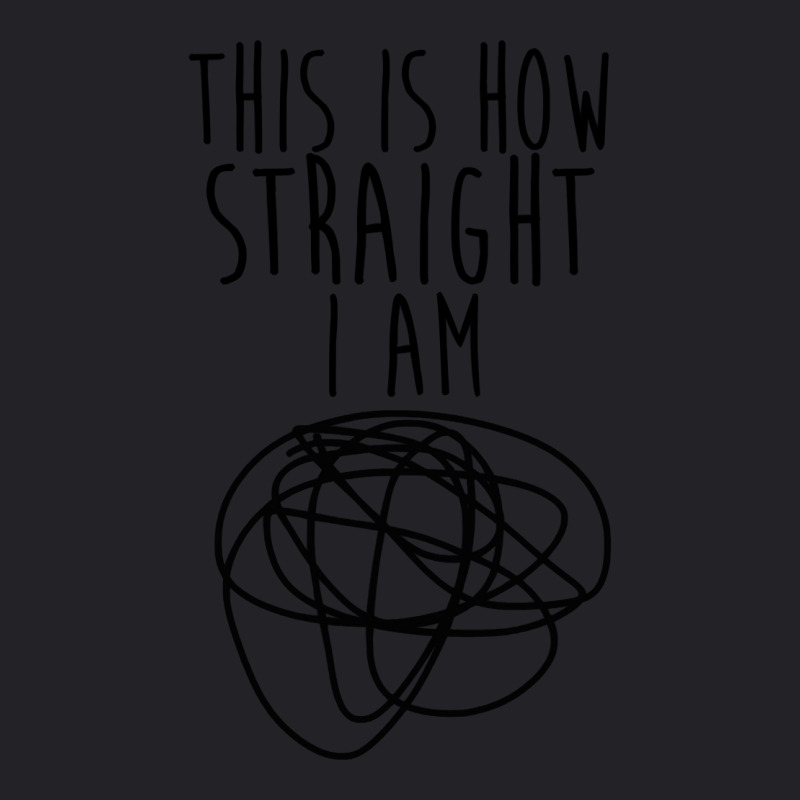 How Straight I Am Youth Tee | Artistshot