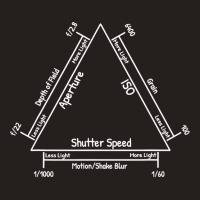 Photography Triangle Of Exposure Dslr Active  Red 70s Tank Top | Artistshot