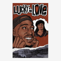 Poetic Justice  Lucky In Love  Cute Cool Metal Print Horizontal | Artistshot