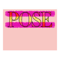 Pink And Pose Poster Green Cute V-neck Tee | Artistshot