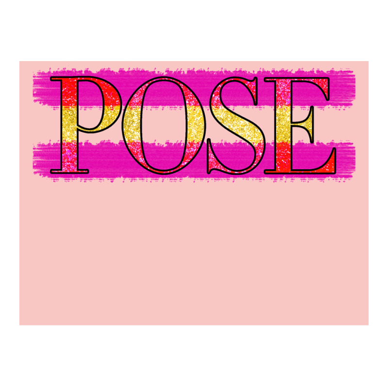 Pink And Pose Poster Green Cute V-Neck Tee by verriaharzi4 | Artistshot