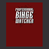 Professional Binge Watcher Poster Cute Vintage Hoodie | Artistshot