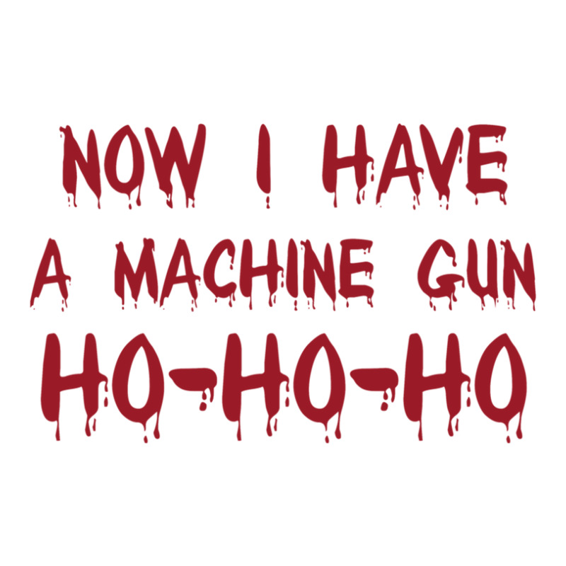 Now I Have A Machine Gun Ho Ho Ho Funny Christmas Gift Stainless Steel Water Bottle | Artistshot