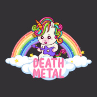 Heavy Death Metal Unicorn 1 Vintage Hoodie | Artistshot