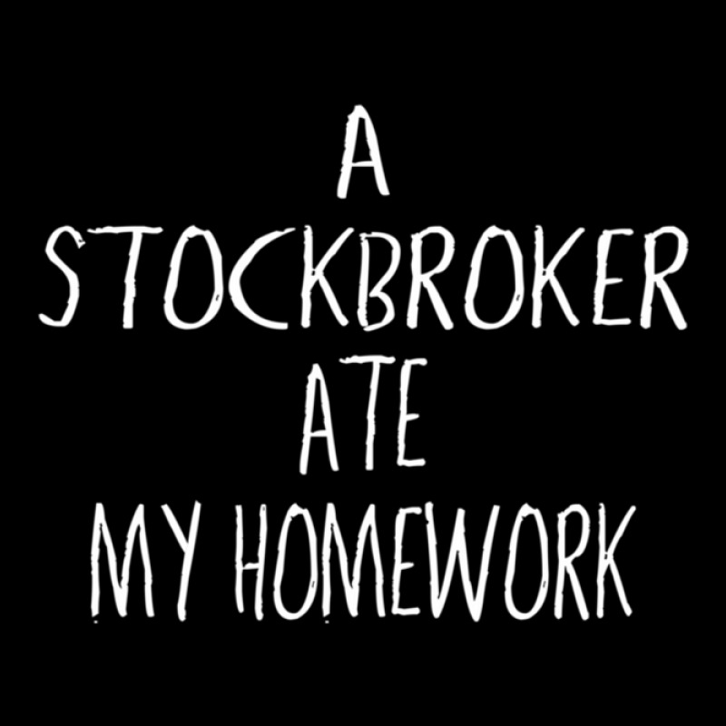 A Stockbroker Ate My Homework  For Stockbrokers Adjustable Cap by JuanJoseVargasAranda | Artistshot