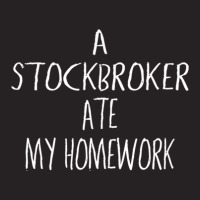 A Stockbroker Ate My Homework  For Stockbrokers Vintage Cap | Artistshot