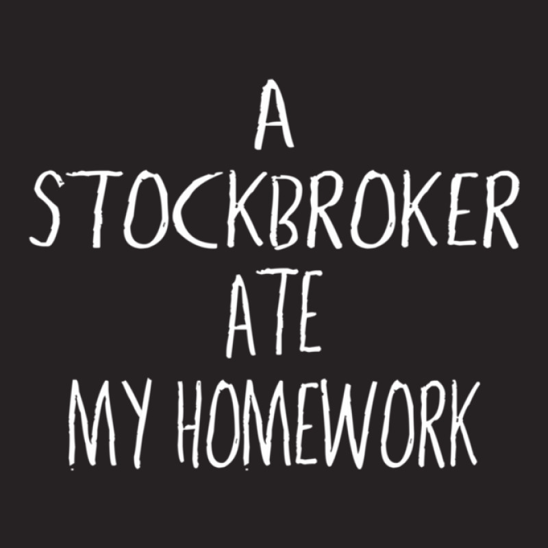 A Stockbroker Ate My Homework  For Stockbrokers Vintage Cap by JuanJoseVargasAranda | Artistshot