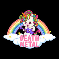 Heavy Death Metal Unicorn 2 Lightweight Hoodie | Artistshot