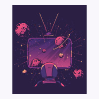 Space Tv Poster Hipster Tank Top | Artistshot