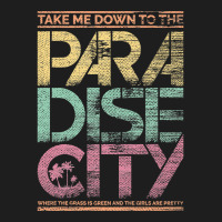 Paradise City Classic T-shirt | Artistshot