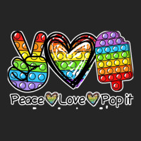 Peace Love Pop It Poppin Ice Cream Unisex Hoodie | Artistshot