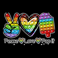 Peace Love Pop It Poppin Ice Cream Zipper Hoodie | Artistshot