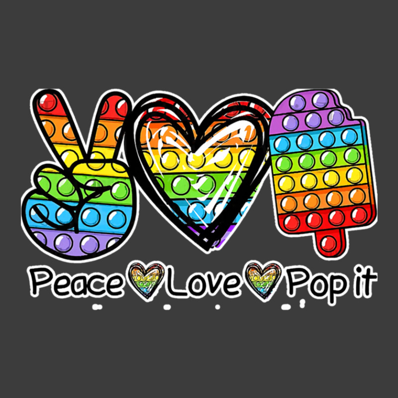 Peace Love Pop It Poppin Ice Cream Men's Polo Shirt | Artistshot