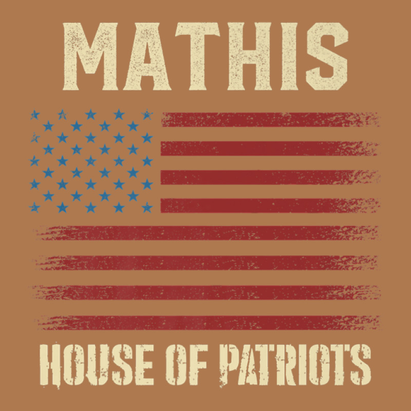 Mathis Last Name Surname American Flag Family Vintage Short | Artistshot