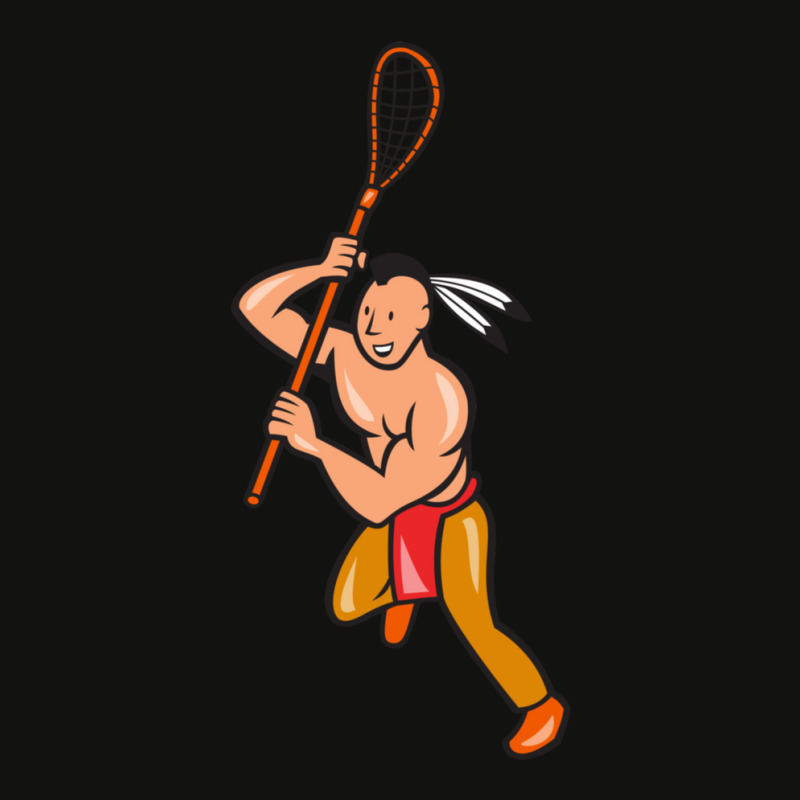 Native American Lacrosse 2 Scorecard Crop Tee by LornisMorios | Artistshot