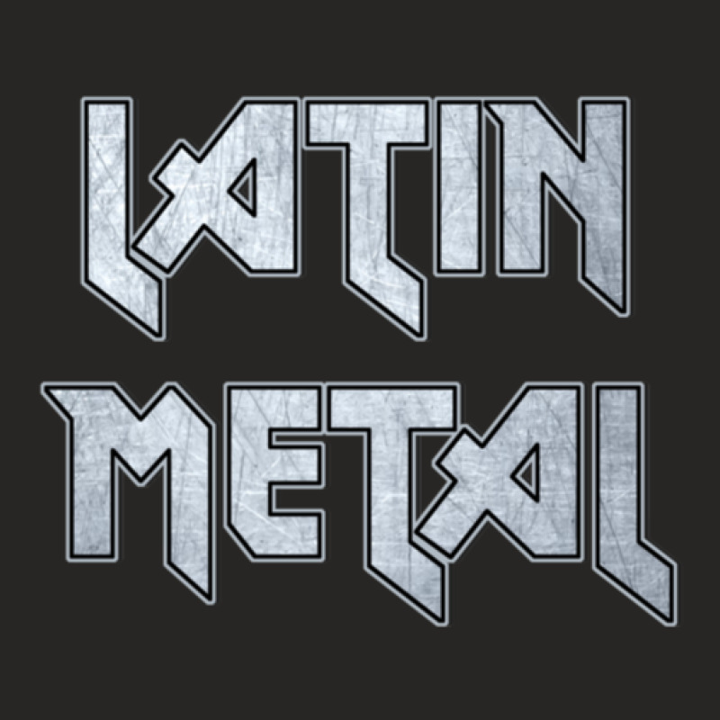 Latin Metal Ladies Fitted T-Shirt by ThomasWaters | Artistshot