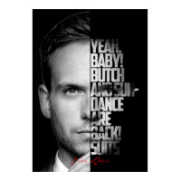 Black And White Mike Ross Quote Poster Love 3/4 Sleeve Shirt | Artistshot