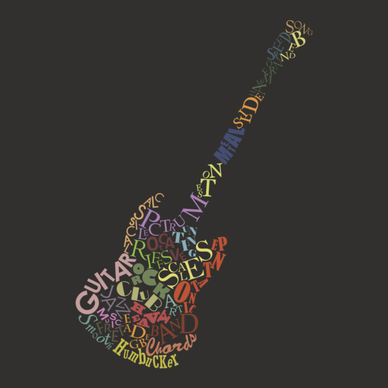 Guitar Typology No Background Champion Hoodie by MakaylaChristineSepich | Artistshot