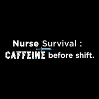 Nurse Survival Caffeine Before Shift With Injection Jmu Nursing Premiu Adjustable Cap | Artistshot