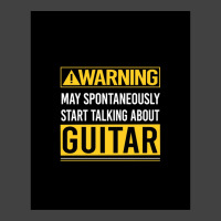 Warning May Spontaneously Start Talking About Guitar Vintage T-shirt | Artistshot