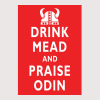 Drink Mead And Praise Odin  Gift Girl Pocket T-shirt | Artistshot