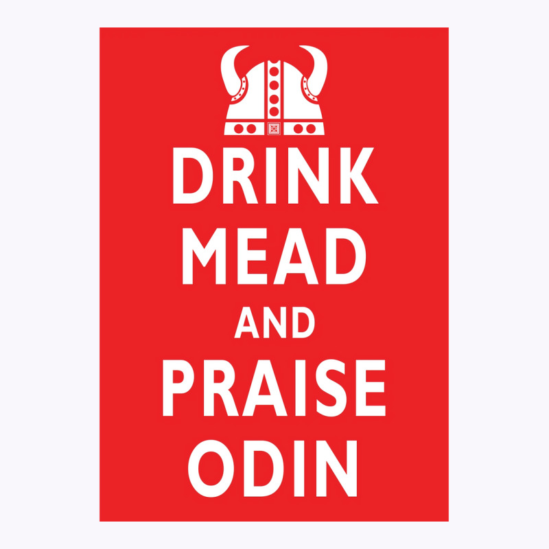 Drink Mead And Praise Odin  Gift Girl Tank Top | Artistshot