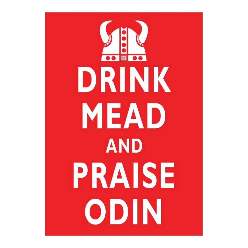 Drink Mead And Praise Odin  Gift Girl V-neck Tee | Artistshot