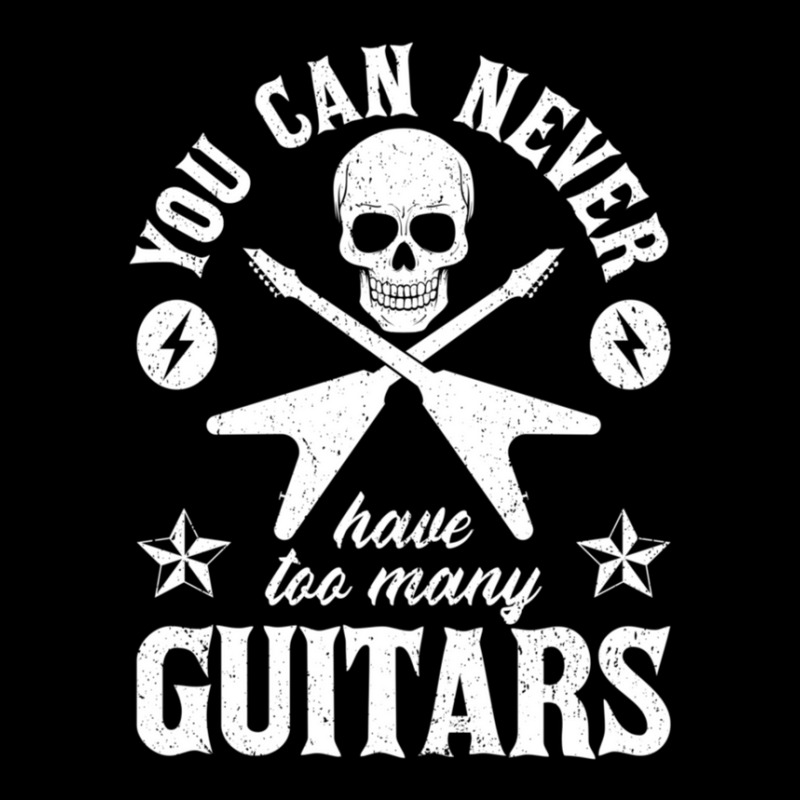 You Can Never Have Too Many Guitars 20 Zipper Hoodie by SandraSerna | Artistshot